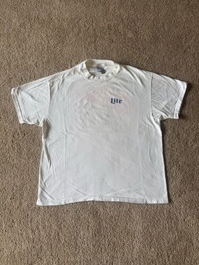 Vintage Single Stitched Miller Lite “Jimmy D’s Sports Bar Shirt”